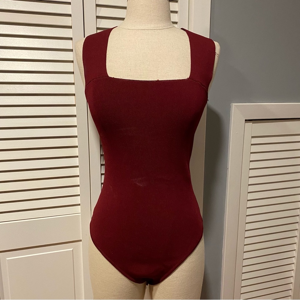 Seek the Label Women’s Red Sleek Bodysuit (XS)